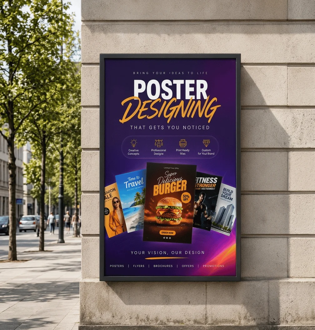 Outdoor Poster printed by A3 Print House