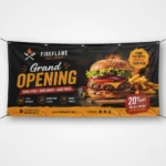 Mesh Banners printed by A3 Print House