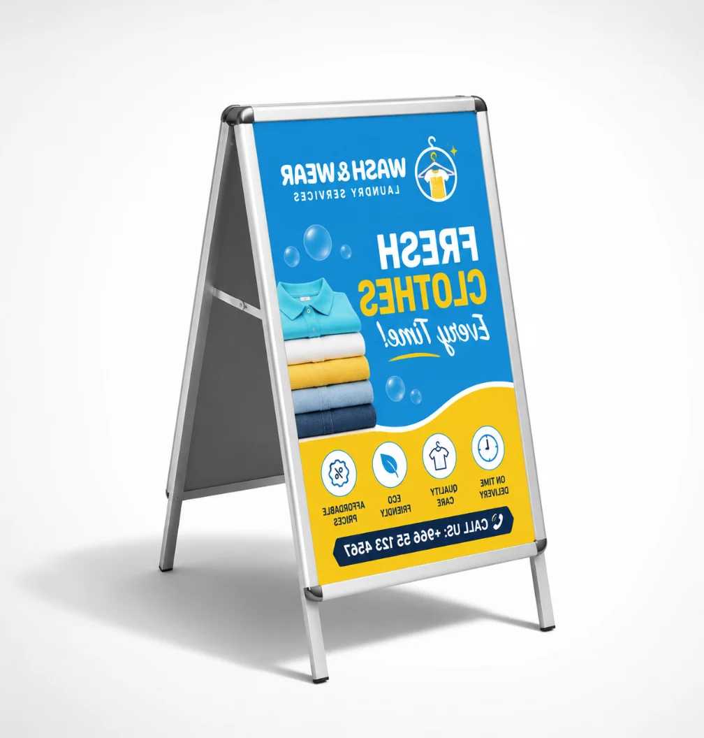 A-Frames (Pavement Signs) printed by A3 Print House