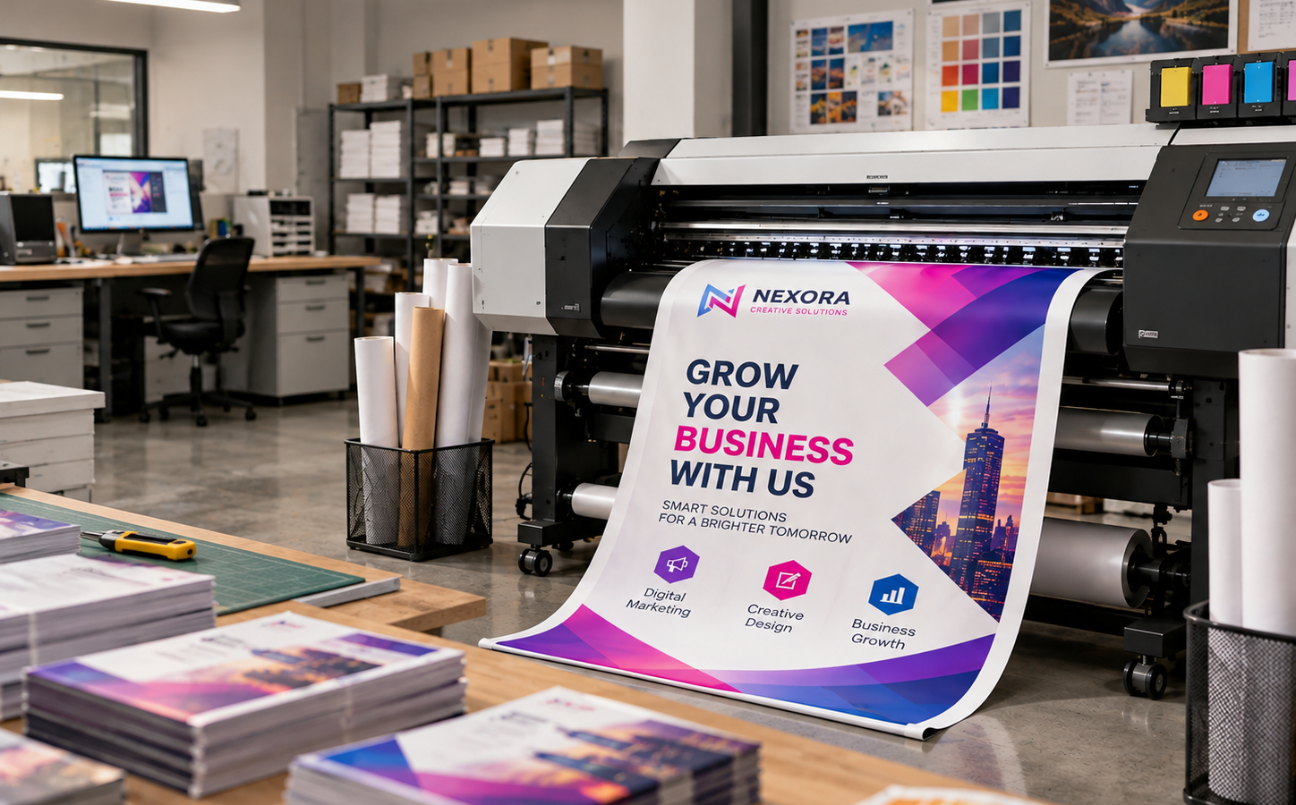 Nexora Wide-Format Print Studio